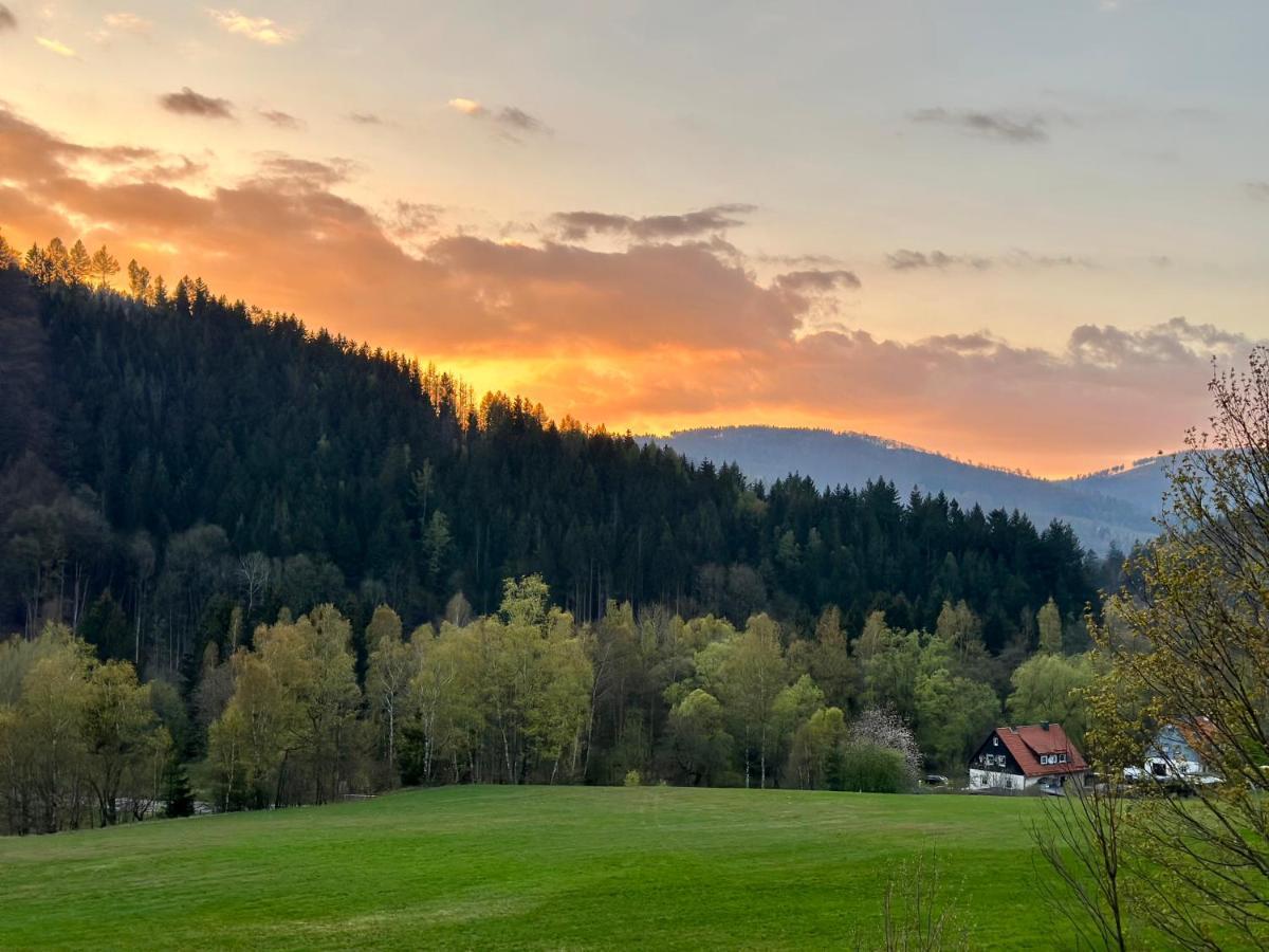 Schoene Aussicht! Langelsheim Buitenkant foto